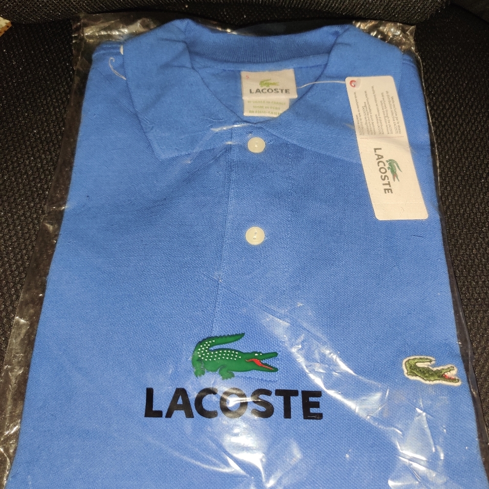 Lacoste Men'short Sleeve Classic Chine fabric rigi